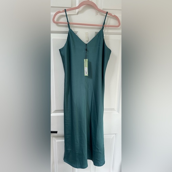 Sam Edelman Satin Cami Dress, NWT - Picture 1 of 5